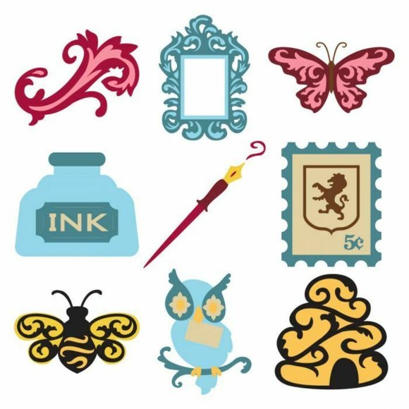 Cricut SENTIMENTALS shapes - Picture 2 of 16